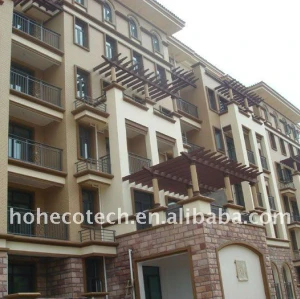 Benvenuto indoor/esterno wpc legno composito di plastica scherma/ringhiera