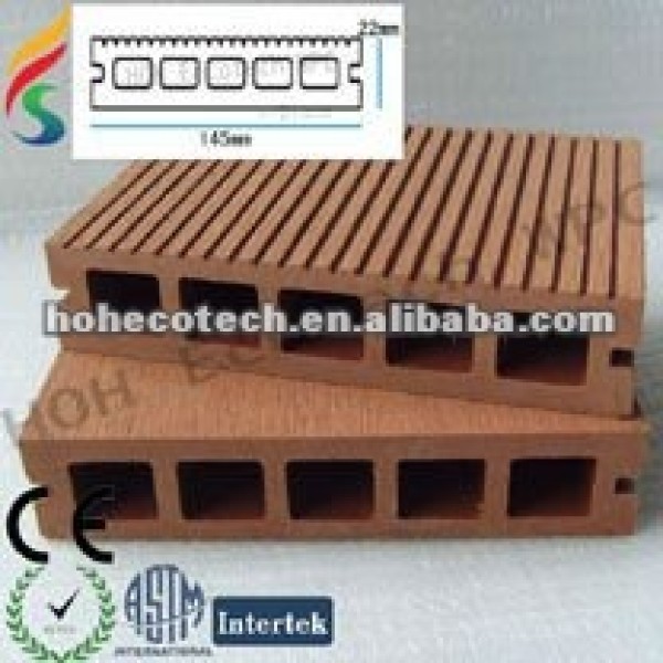 100% zurückführbarer WPC Decking-Zusammensetzung Decking