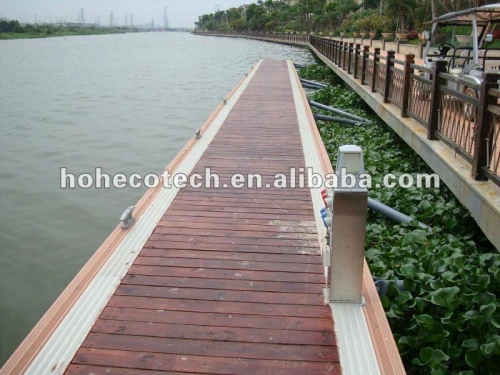 Ecofriendly popular composto plástico de madeira decking de wpc decks/pisos ( ce, rohs, astm, iso9001, iso14001, intertek )