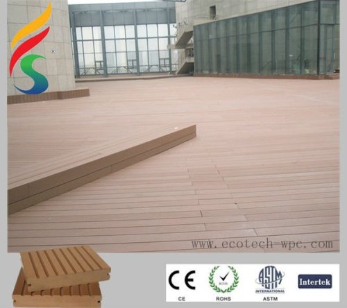 Anti - statica pavimento decorazione materiale di decking di wpc
