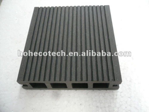 100% reciclado wpc decking ao ar livre ( wpc pisos/ painel de parede wpc/ wpc produtos de lazer )