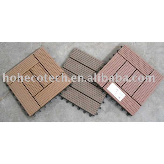 Huasu WPC Fußbodenfliesen (CE/ROHS/ISO9001, ISO14001)