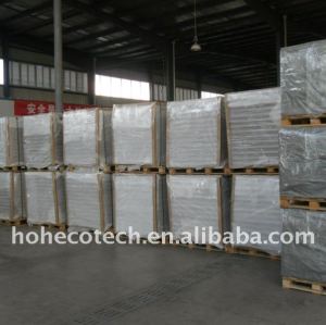 Pallet pacchetto di materiale da costruzione wpc legno decking composito di plastica/pavimentazione decking di wpc