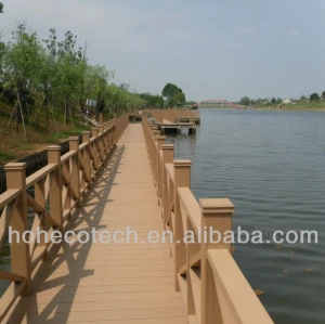 Villa/hotel hotel mobili! Wpc piano di calpestio in legno decking composito di plastica/pavimentazione