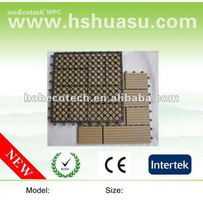 Venda quente 300*300mm eco - friendly wood plastic diy placa de revestimento