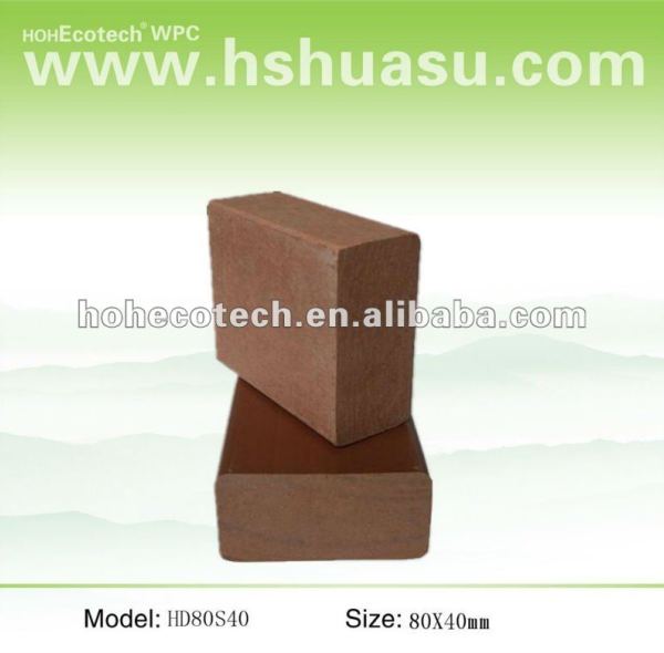 (Inferriata Waterproof&Anti-UV della scala del wpc del composto di plastica di legno)/inferriata del giardino/parapetti