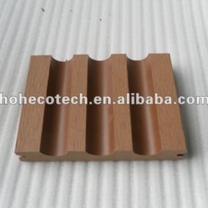 Plástico de madera wpc decking compuesto/suelo 140x23mm ( ce, rohs, astm, iso 9001, iso 14001, intertek ) madera wpc madera