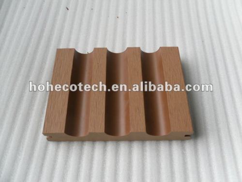 Wpc legno decking composito di plastica/pavimentazione 140x23mm ( ce, rohs, astm, iso 9001, iso 14001, intertek ) wpc legno legno