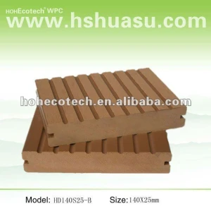 Villa/hotel hotel mobili! Wpc piano di calpestio in legno decking composito di plastica/pavimentazione/decking composito/pavimenti- anti- fungo