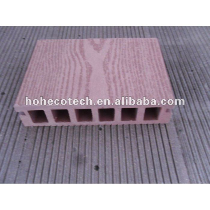 Durevole caldo vendita legno composito di plastica pavimenti per esterni ( acqua prova, uv resistenza, resistenza rot e crack )