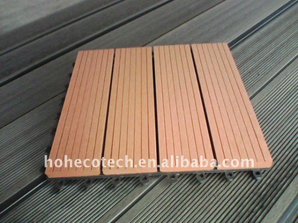 Wpc ( in legno composito di plastica ) pavimentazione/decking non - slip, usura - resisten legno plastica pavimenti in legno decking