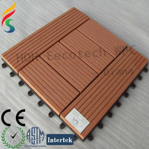 impermeabile wpc decking incastro piastrelle di ceramica