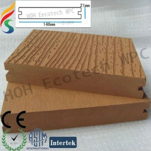 ecológico compuesto plástico de madera junta