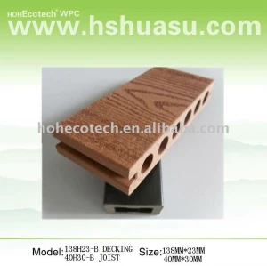Wpc decking ao ar livre