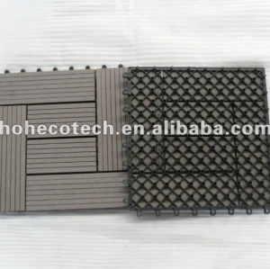100% riciclato esterno wpc diy piastrelle ponte