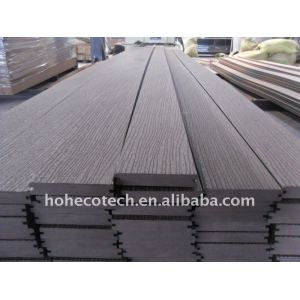 Compósitos de madeira/diy bambu placas decking de wpc wood plastic composite decking sintético/pisos