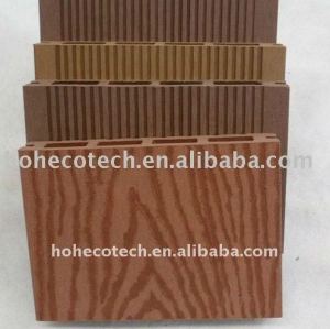 Compuesto de madera/bricolaje madera tableros decking del wpc compuesto plástico de madera decking sintético/suelo