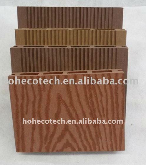 Compuesto de madera/bricolaje madera tableros decking del wpc compuesto plástico de madera decking sintético/suelo