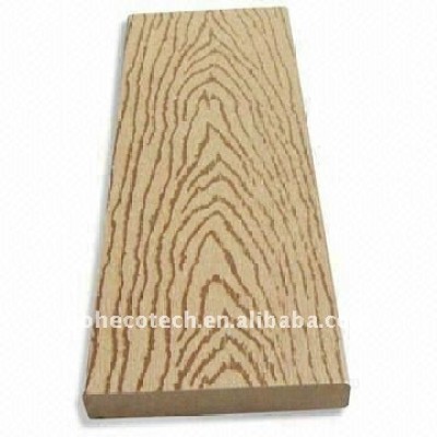 Grabación en relieve agradable decking del wpc madera/madera decking compuesto