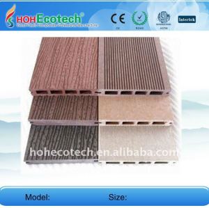 Fábrica wpc compuesto plástico de madera suelo/azulejo de piso
