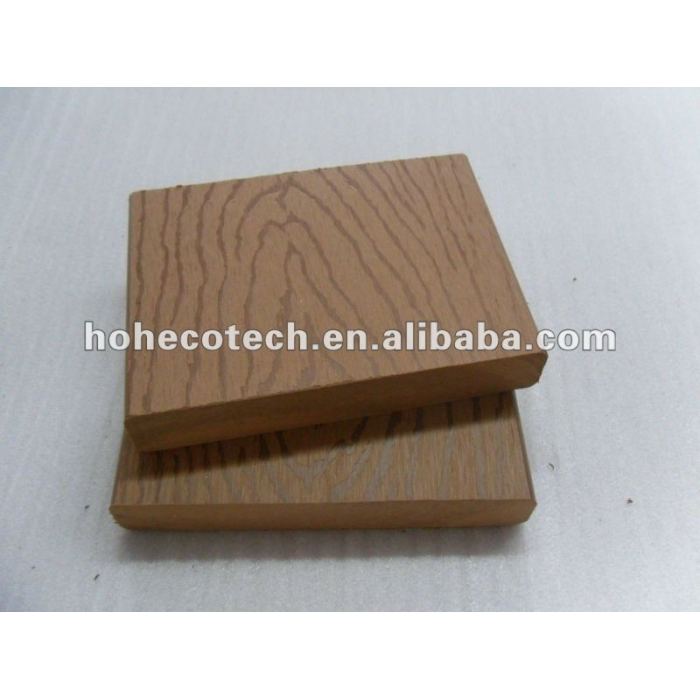 Umweltfreundlicher fester im Freien WPC zusammengesetzter Decking/Bodenbelag des Holzbauholzes 140x25mm