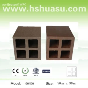 legno composito di plastica corrimano