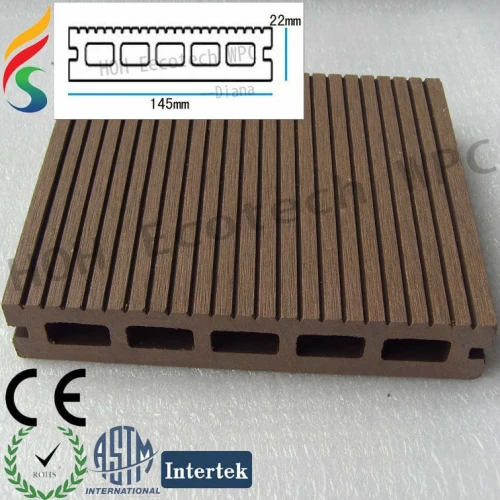 deck composto plástico placa
