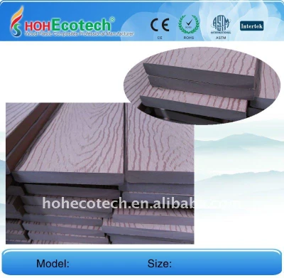 Prägen oberfläche 140*20mm wpc holz-kunststoff-verbundmaterial decking/bodenbelag wpc diele wpc-decking boden