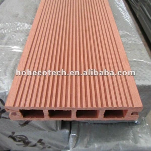 Legno decking composito di plastica/wpc decking/composito legno/pavimento esterno/piano giardino