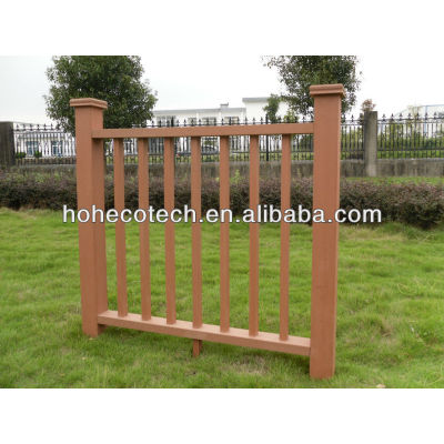 Wpc clôture garde/clôtures en bois