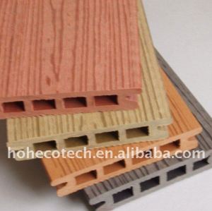 diferentes colores a elegir de pisos de madera wpc cubiertas al aire libre