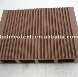 Ce/ sgs exterior decking de wpc/ eco - friendly wood plastic decking