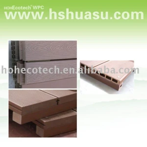 Andar ao ar livre/ eco - friendly wood plastic composite decking