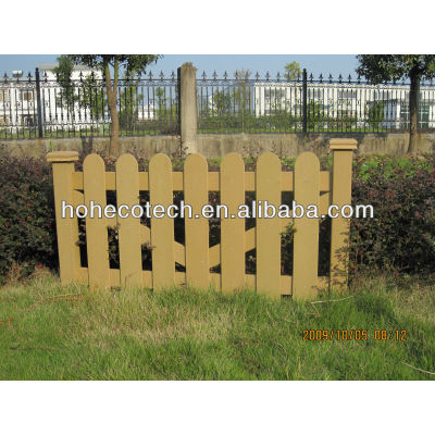 Wpc clôture/barrière en bois