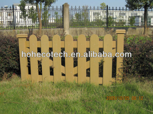 Wpc clôture/barrière en bois