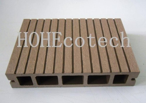 plancher plancher-sûr d'emballage de decking en plastique en bois