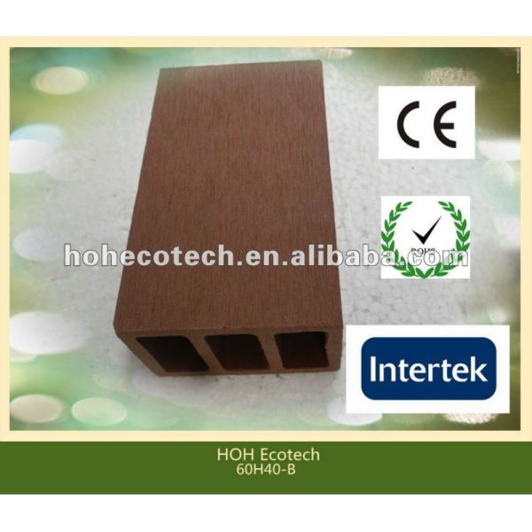 Durable caliente venta eco - ambiente wpc poste de la cerca ( a prueba de agua, resistencia a rayos uv, resistencia a la pudrición y el crack )