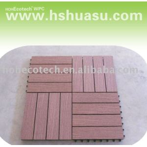 La venta caliente! Eco - ambiente de plástico de madera decking compuesto/azulejo de piso