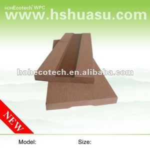 Scanalature legno wpc board sauna/wpc diy piastrelle di ceramica bordo