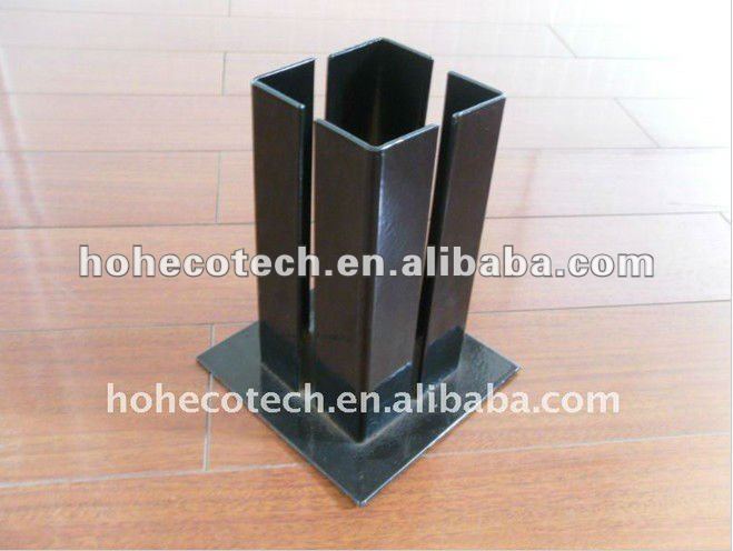 Decking de wpc acessórios, aço inoxidável post