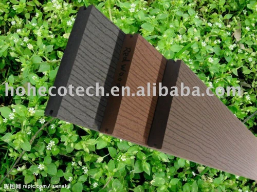 Piso decking de wpc piso composto