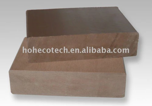 Solido pavimentazione di wpc 140x35mm - marrone