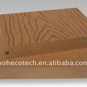 146x21mm de baixa manutenção wpc decking câmara