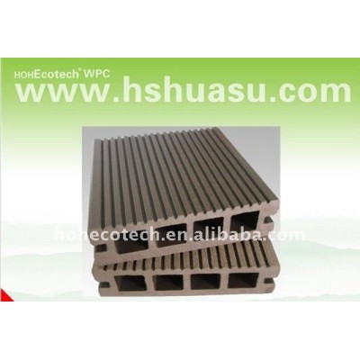 plancher en bambou de /flooring de Decking composé en plastique en bois de panneau de plancher de la coutume-longueur WPC de 149*34mm