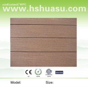 legno decking composito di plastica