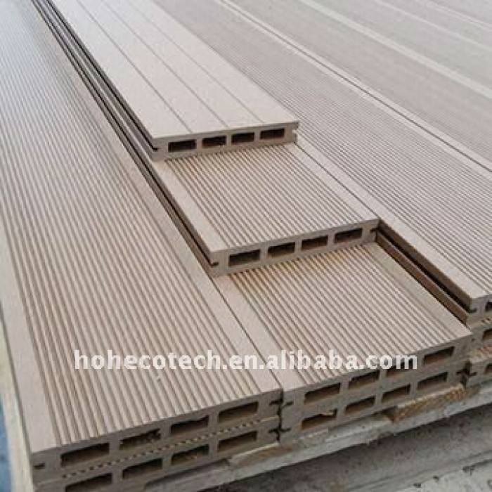 Alta qualidade wpc decking/placas de revestimento composto plástico de madeira decking composto wpc revestimento exterior wpc
