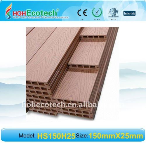 Qualità di garanzia! Legno decking composito di plastica/pavimenti per esterni in legno pavimentazione