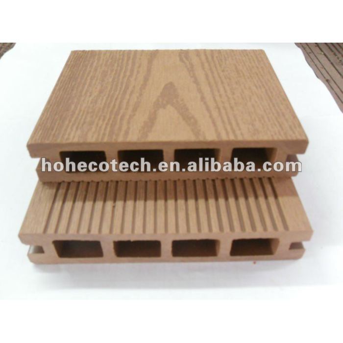 Bem-vindo ranhuras pisos wpc decking 135x25mm de língua e ranhura da placa wpc decking composto