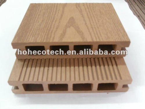 benvenuto scanalato pavimentazione decking di wpc 135x25mm maschio e femmina bordo wpc decking composito