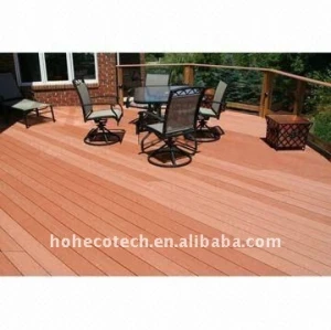 wpc im Freien hölzerner zusammengesetzter Plastikdecking/Bodenbelagholz/-bauholz Decking